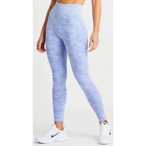 AYBL blue camo leggings